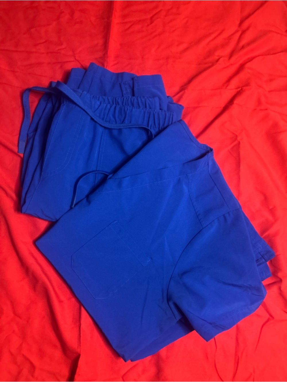 Women’s Blue Scrub Set